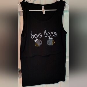 Latched mama ribbed nursing tank